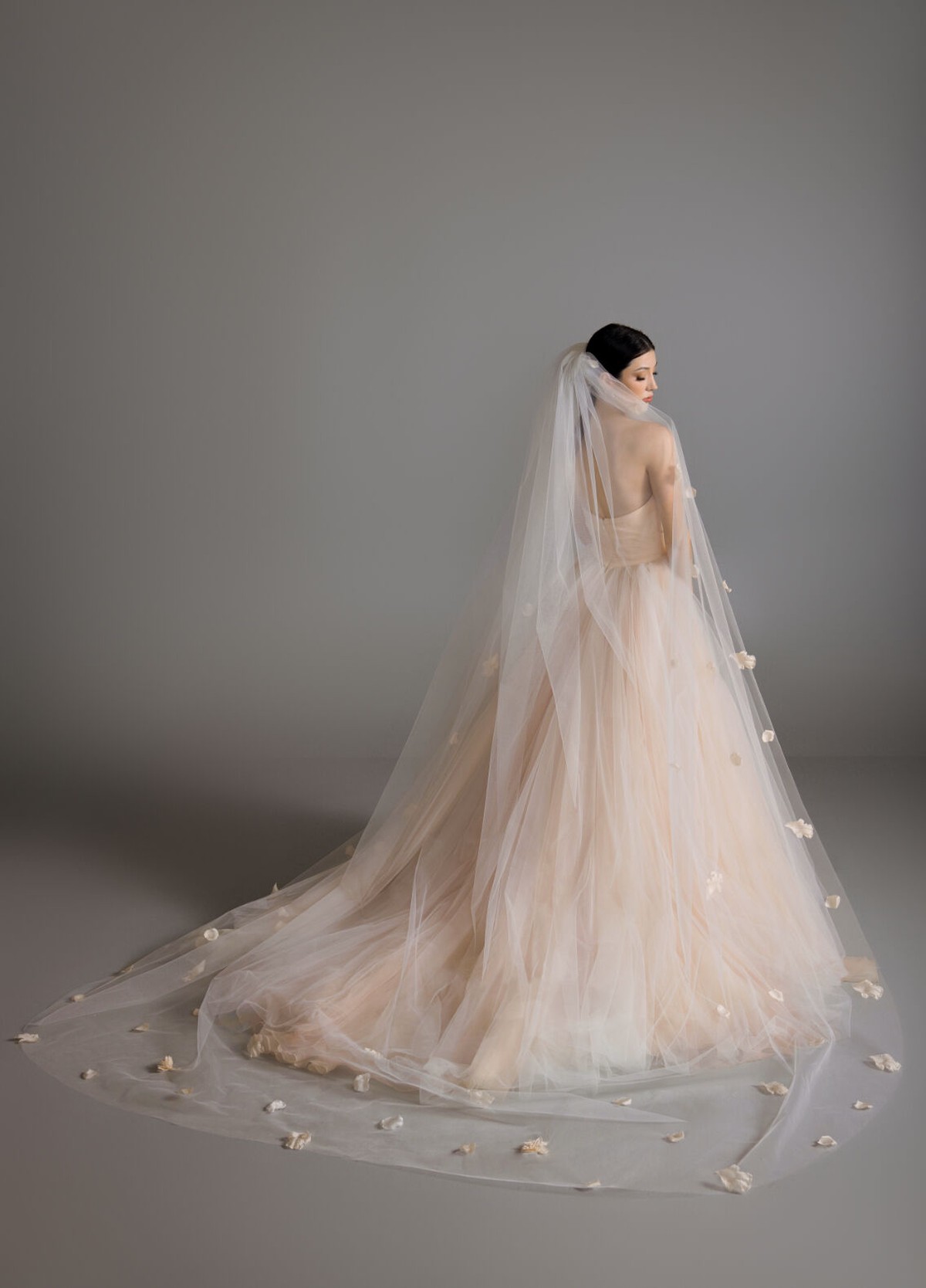 BLOOM detail of fresh sherbet color and soft feminine elegance