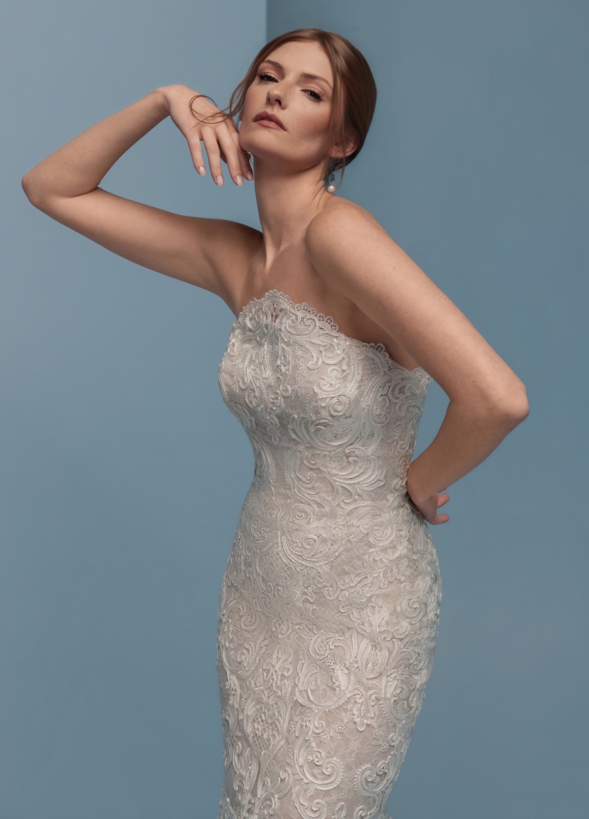 Davi lazaro wedding dress