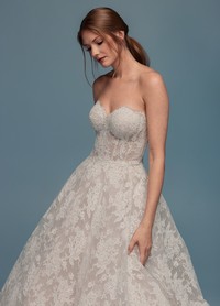 Davida lazaro wedding dress