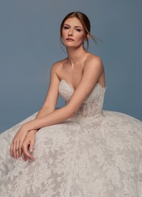 Davida lazaro wedding dress