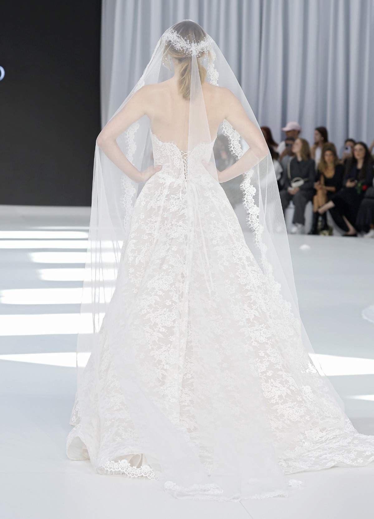 Davida Veil lazaro wedding dress