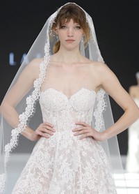 Davida Veil lazaro wedding dress