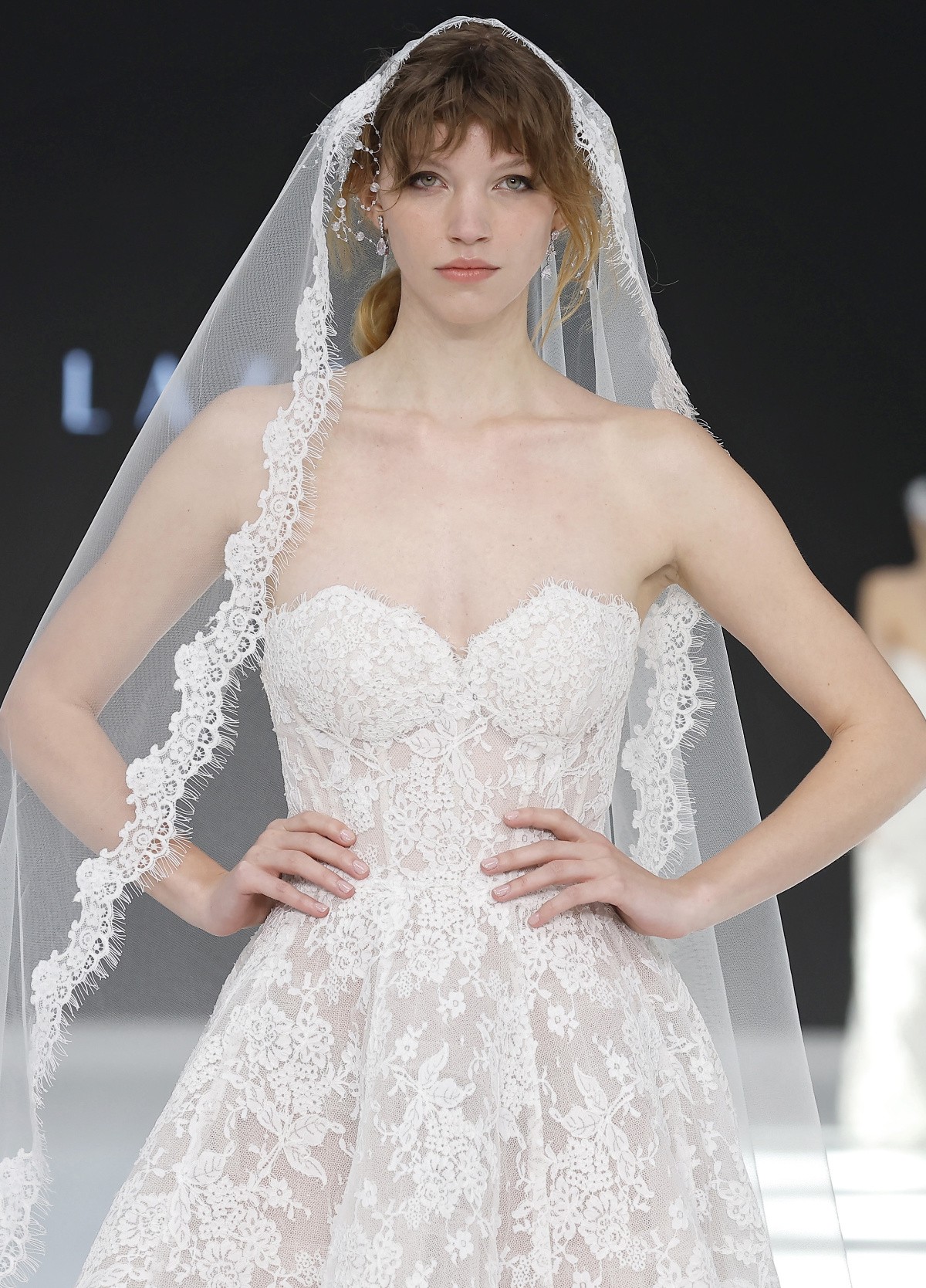 Davida Veil lazaro wedding dress