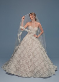 Davida lazaro wedding dress
