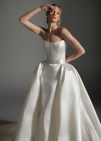 ALICIA trumpet silhouette showcasing sleek elegant line and refined construction