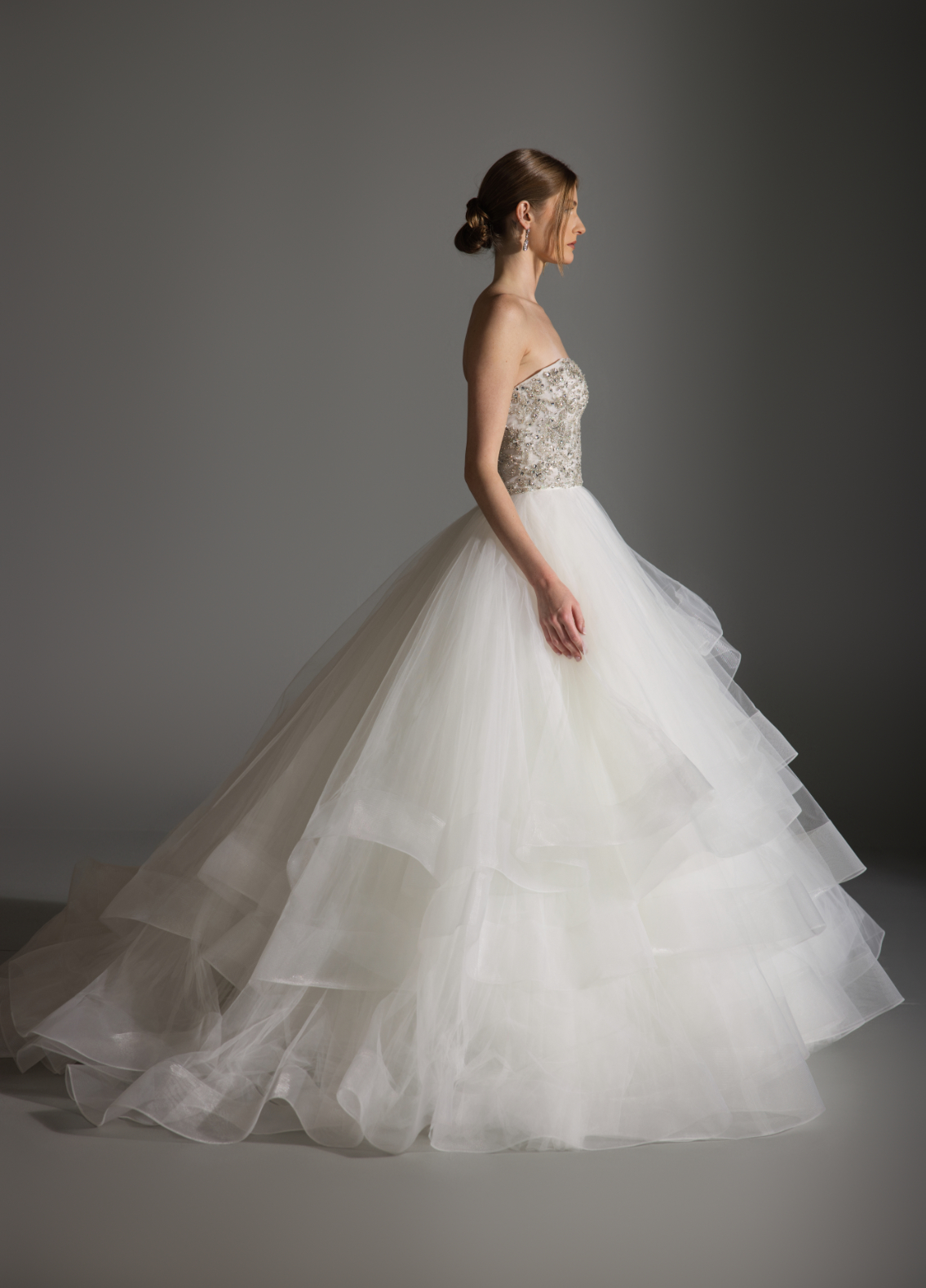 AVRIL full silhouette with dropped waist and whimsical timeless elegance